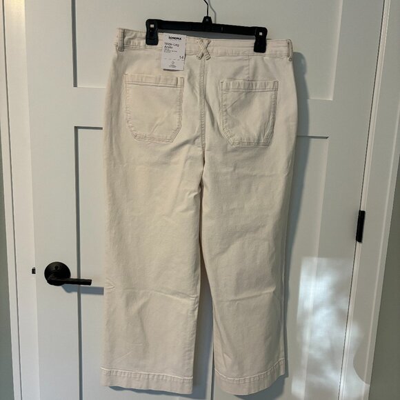 Sonoma Wide-Leg Ankle Jeans - 14 - Picture 4 of 5